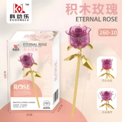 Eternal Rose (Crystal Purple) Single Stick