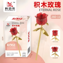 Eternal Rose (Crystal Red) Single Stick