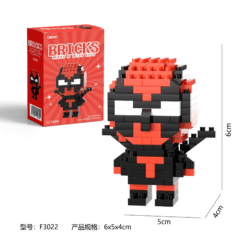 Alternative view of Deadpool Building Blocks